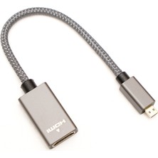 Markofist MF-DK70 Micro HDMI To HDMI Çevirici Kablo 4K 60Hz 20CM