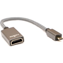 Markofist MF-DK70 Micro HDMI To HDMI Çevirici Kablo 4K 60Hz 20CM