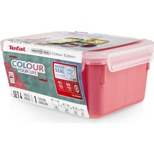 Tefal Masterseal Color 4'Lü Set Pudra