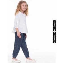 Xo Kids Kız Bluz 5-9 Yaş 780 KBLZ09039 Beyaz