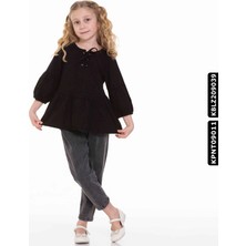 Xo Kids Kız Bluz 5-9 Yaş 780 KBLZ09039 Siyah