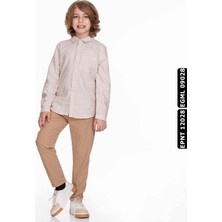 Xo Kids Erkek Navy Pantolon 8-14 Yaş 64718 EPNT12028 Camel