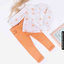 Xo Kids Kız Bluz 1-5 Yaş 828 KBLZ09038 Somon