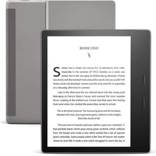 Amazon Kindle Oasis 32 GB E Kitap Okuyucu Gri + Orijinal Kılıf ve Orijinal Şarj Adaptörü