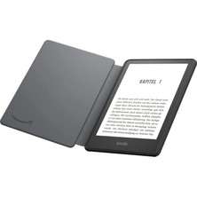 Amazon Kindle 6.8" Paperwhite 5 E Kitap Okuyucu Orijinal Deri Kılıf Siyah