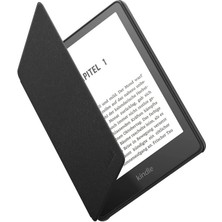 Amazon Kindle 6.8" Paperwhite 5 E Kitap Okuyucu Orijinal Deri Kılıf Siyah