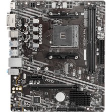 Msı A520M-A Pro Ddr4 3200MHZ 1xhdmı 1xdvı 1xm.2 USB 3.2 Matx Am4 Anakart