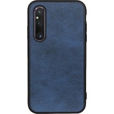 Xshop Sony Xperia 1 V Pu Deri + Tpu + Pc Telefon Kılıfı Cowhide Doku Şok Geçirmez Arka Kapak (Yurt Dışından)