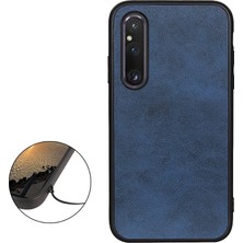 Xshop Sony Xperia 1 V Pu Deri + Tpu + Pc Telefon Kılıfı Cowhide Doku Şok Geçirmez Arka Kapak (Yurt Dışından)