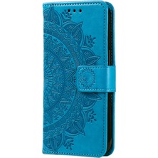 Xshop Sony Xperia 10 V Pu Deri Cüzdan Telefon Kılıfı Baskılı Mandala Çiçek Deseni Manyetik Folio Stand Kapağı (Yurt Dışından)