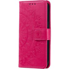 Xshop Sony Xperia Için 1 V Mandala Çiçek Deri Deri Telefon Kılıfı Flip Cüzdan Stand Kapağı (Yurt Dışından)