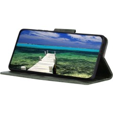 Xshop Sony Xperia 10 V Stand Telefon Cüzdan Kılıfı Çılgın At Doku Deri+Tpu Telefon Kapağı (Yurt Dışından)