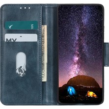 Xshop Sony Xperia 10 V Stand Telefon Cüzdan Kılıfı Çılgın At Doku Deri+Tpu Telefon Kapağı (Yurt Dışından)