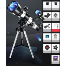 Yesper Astronomi Için Tripod ile Taşınabilir 70MM Astronomik Reflektör Teleskop (Yurt Dışından)