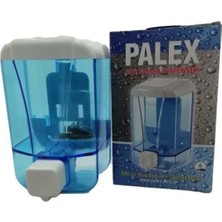 Palex Sıvı Sabun Dispenseri 500 cc Şeffaf Mavi