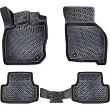 Sare Tuning Volkswagen Golf 8 2019 Sonrası (Otomatik Vites)3d Havuzlu Paspas