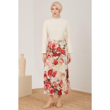 Armine Empirme Kloş Etek 23Y1430 Kum