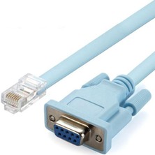 YK Design Cisco Kablo Db9 To RJ45 Konsol Bağlantı Kablosu Cisco Switch Router Için RJ45 Erkek 9 Pin Dişi Konsol Kablosu