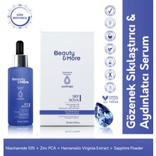 Beauty&More Safir Sky Nova & Aydınlatıcı Serum 30 ml 
Niacinamide 10% + Zinc PCA + Hamamelis Virginia Extract + Safir Powder