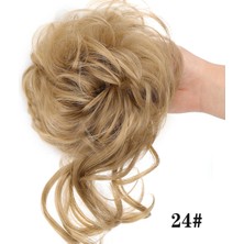 Ethel Dağınık Saç Çemberi Bun Chignon Saç (Yurt Dışından)