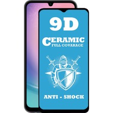 Caseart Samsung Galaxy A24 Tam Kaplayan Seramik Nano Esnek Ekran Koruyucu Cam