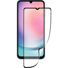 Caseart Samsung Galaxy A24 Tam Kaplayan Fiber Nano Ekran Koruyucu Cam