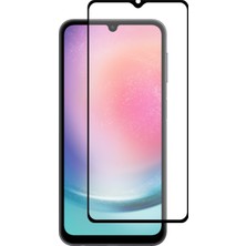 Caseart Samsung Galaxy A24 Tam Kaplayan Temperli Ekran Koruyucu Cam