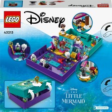 LEGO | Disney Küçük Deniz Kızı Hikaye Kitabı 43213 - 5 Yaş ve Üzeri Çocuklar için Yaratıcı Oyunları Teşvik Eden Oyuncak Yapım Seti (134 Parça)