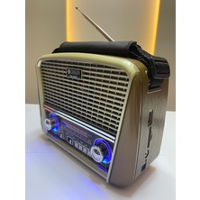 Cannavaro CM-1600BT+FENERLİ+LEDLİ+FM+SW+AM+USB ve Tf Card Okuyuculu+Şarjlı+Bluetooth Mp3 Çalar ve Müzik Kutusu