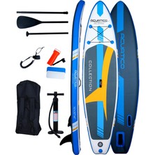 Acuatico Collection Şişme Sup Board/ısup Stand Up Paddle Board 305X76X15 cm Turuncu&beyaz&mavi&gri