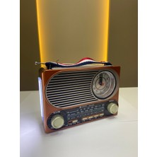 Cannavaro CM-312 Bt+Nostaljik Radyo +Fenerli+Saatli+Fm+Sw+Am+Usb ve Sd Okuyuculu+ Mp3 Çalar ve Müzik Kutusu