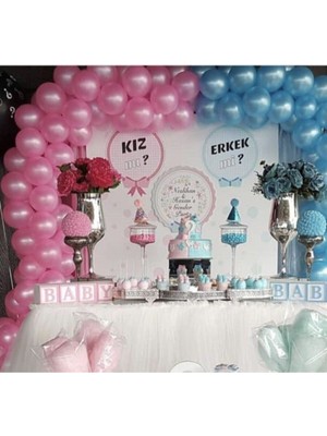 Eğlence Marketi Cinsiyet Belirleme Balon Zinciri