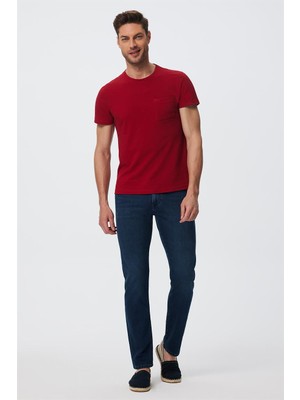 Lee Cooper Harry Normal Bel Normal Kesim Düz Paça Mavi Erkek Jean Pantolon