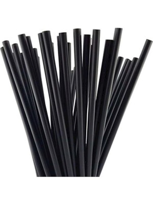 Yalova Ambalaj Siyah Plastik Frozen Pipet - 100 Adet