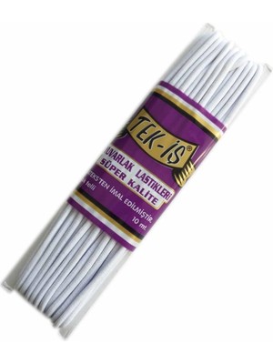 Angel Çanta Aksesuar Lastik Yuvarlak Beyaz