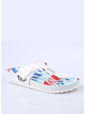 No Fear Lifestyle Ayak, 36, Beyaz - Mavi