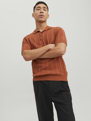 Jack & Jones Polo Yaka Kisa Kollu Triko - Bludean