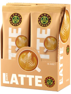 Kahve Dünyası Özel Seri Sıcak Caffe Latte 10'lu