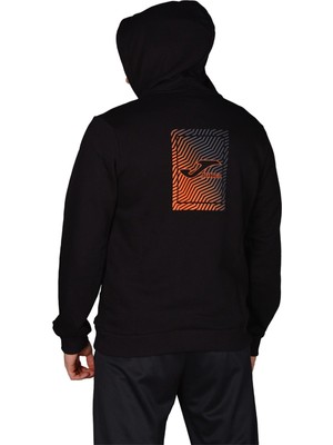 Joma Berna Jacket - Erkek Siyah Kapüşonlu Sweatshirt - 101103.100