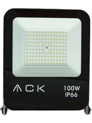Ack 100 W Smd LED Projektör - Beyaz Işık (6500K) - IP66 - AT62-19132