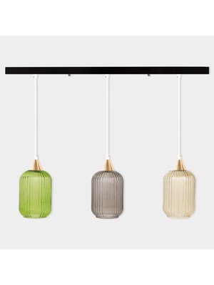 Minimal Lotus Line Plafonyer Cam Avize