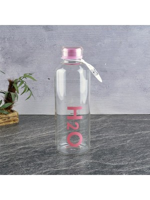 H2O 1lt Borosilikat Cam Matara