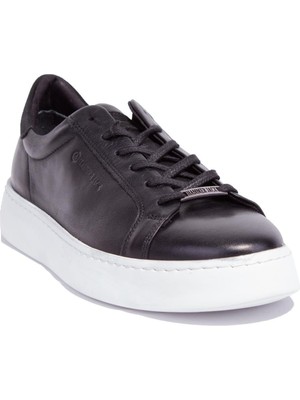 Hammer Jack 10223040 Swit Siyah Ortopedik Günlük Erkek Deri Ayakkabı