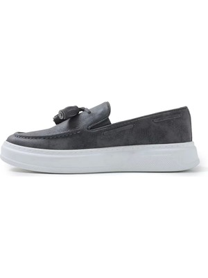 Shoecide CH127 Cbt Loafer-X Erkek Ayakkabı Antrasıt