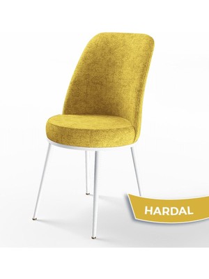 Canisa Concept Han Serisi 70X114 Açılabilir Mdf Beyaz Mermer Desen Mutfak Masası Takımı 4 Sandalye