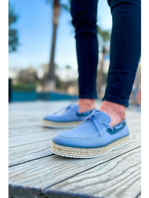 Shoecide SHCH311 Espadril Erkek Ayakkabı Antrasıt