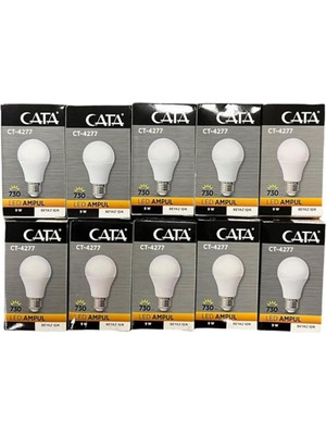 EC Shop Dgntech Cata 4277 9W LED Ampul 6400K 10 Lu Paket