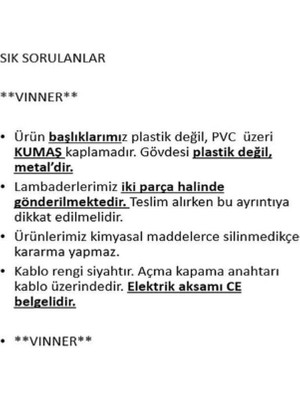 Vinner Doha Gold Kaplama Gövde Işıklı Özel Tasarım Metal Lambader - Krem Wawe Desenli