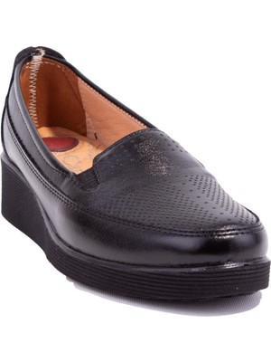 Dagoster DZA07-1194410 Siyah Günlük Ortopedik Kadın Ayakkabı