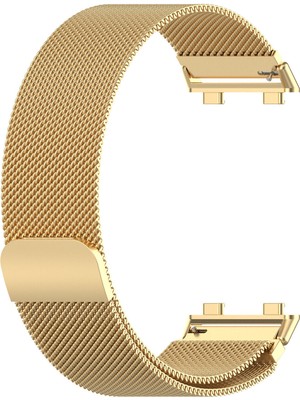 Nezih Case Oppo Watch 46MM / Watch 2 46MM / Watch 3 / Watch 3 Pro Uyumlu Milanes Hasır Örgü Metal Kordon